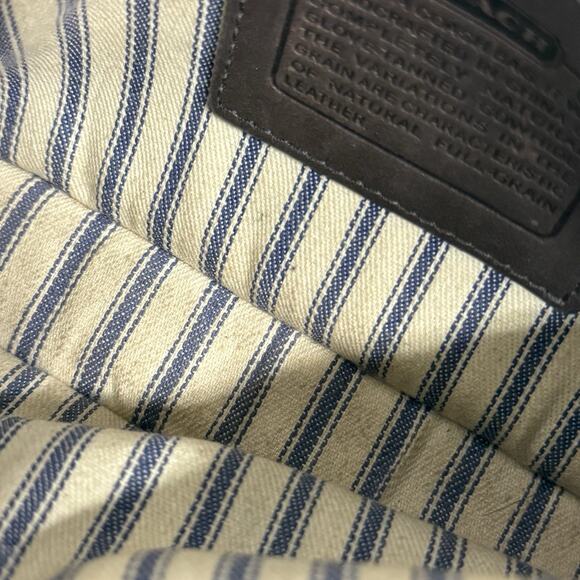 Vintage Coach Chunky Case 7165? Leather Utility Bag Wallet Cosmetic Pouch - Picture 13 of 13